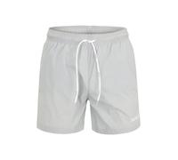HUGO Bermudas 'Haiti' gris claro / blanco L gris claro / blanco