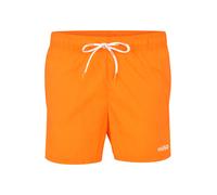 HUGO Bermudas 'HAITI' naranja / blanco S naranja / blanco