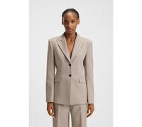 HUGO Blazer entallado regular fit en tejido elástico - StyleAsmalla, 50551826 Beige claro 34
