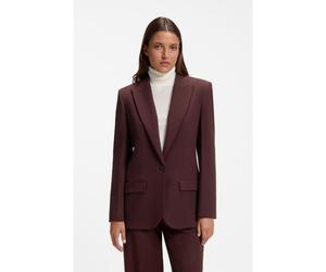 HUGO Blazer modern fit con solapas de pico - StyleAneni, 50570500 Marrón oscuro 44