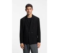 HUGO Blazer modern fit en sarga elástica de alto rendimiento - StyleKarlo264F2X, 50580214 Negro 48