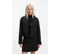 HUGO Blazer oversize fit en tejido bouclé - StyleAsense-1, 50552444 Negro 32