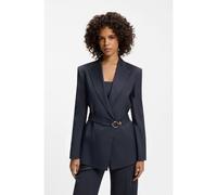 HUGO Blazer regular fit con cinturón con hebilla - StyleAmoria, 50564126 Rayas azules 44