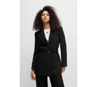 HUGO Blazer regular fit de sirsaca con cinturón con hebilla - StyleAmelira, 50537559 Negro 32