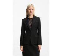 HUGO Blazer regular fit en sarga elástica - StyleAnelora, 50559009 Negro 34