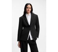 HUGO Blazer relaxed fit en sirsaca con cinturón de cadena - StyleAntera, 50560061 Negro 34