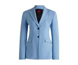 HUGO Blazer slim fit con botones en contraste - StyleAsmalla, 50540787 Celeste 38