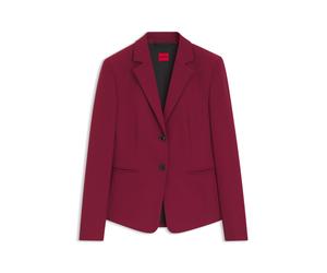 HUGO Blazer slim fit de material elástico - StyleAgonia-1, 50539976 Rojo oscuro 40