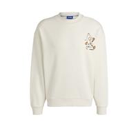 Hugo Blue Sudadera de felpa de algodón 50539702-121 XL