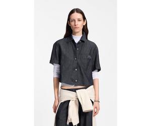 HUGO Blusa acortada relaxed fit en tejido vaquero ligero - StyleErynn_B, 50559135 Azul oscuro 32