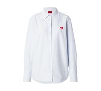 HUGO Blusa 'Erselia' azul claro / rojo / blanco XXL azul claro / rojo / blanco