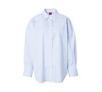 HUGO Blusa 'Eustyna' azul claro / blanco S EUR