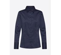 HUGO Blusa slim fit en popelín de planchado fácil - StyleThe Fitted Shirt, 50416895 Azul oscuro 36