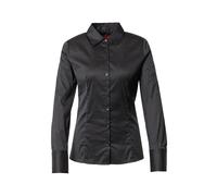 HUGO Blusa slim fit en popelín de planchado fácil - StyleThe Fitted Shirt, 50416895 Negro 42