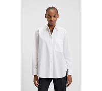 HUGO Blusa oversize fit con logotipo bordado - StyleEjailo, 50548431 Blanco 36