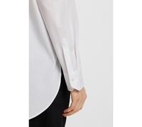 HUGO Blusa oversize fit de lona de algodón con logo bordado - StyleThe Oversize Shirt, 50515741 Blanco 34