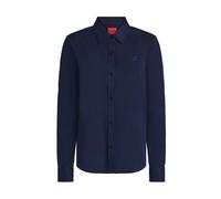 HUGO Blusa regular fit en popelín de algodón - StyleThe Essential Shirt, 50552832 Azul oscuro 42