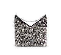 HUGO Bolso bandolera con correa de cadena, anillas y lentejuelas - StyleMartinia Sh. Bag, 50541840 Plata pcs.
