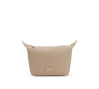 HUGO Bolso bandolera de piel sintética granulada con herrajes dorados - StyleOrin_Crossbody, 50557861 Beige claro pcs.