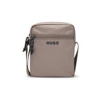 HUGO Bolso de bandolera con logo en contraste - StyleEVERETT NS, 50563508 Marrón claro pcs.