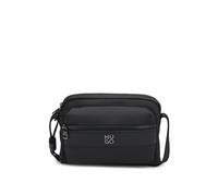 HUGO Bolso de bandolera en sarga con detalle de logo apilado metálico - StyleQuantic_N_EW Crossb, 50547390 Negro pcs.