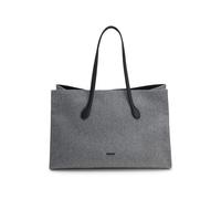 HUGO Bolso tote con detalle de logo en esmalte negro - StyleCymbeline W_Tote, 50573265 Gris pcs.