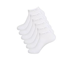 Hugo Boss 50388443 - Calcetines deportivos para hombre, 6 pares, Blanco, 39-42