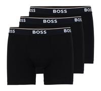 HUGO BOSS Boxer De Algodón Elástico 3 Piezas Color Negro