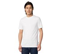 Hugo Boss Camiseta Tiburt de Manga Corta con Cuello Redondo para Hombre, Blanco/Blanco, Medium