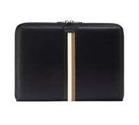 HUGO BOSS caso de escritura Iconic Conference Folder Black negro