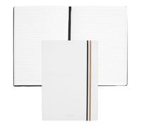 Hugo Boss Cuaderno A5 Iconic con rayas blancas