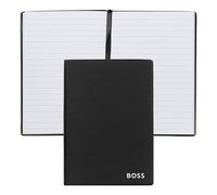 Hugo Boss - Cuaderno A6 Essential Storyline (forrado), color negro
