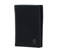 HUGO BOSS Cuero Estuche de Tarjetas Double B Card Case Saffiano Black Negro