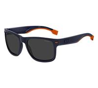 HUGO BOSS Gafas de Sol BOSS 1496/S Matte Blue Orange/Grey 55/19/140 hombre