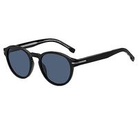 HUGO BOSS Gafas de Sol BOSS 1506/S Black/Blue 52/20/145 hombre