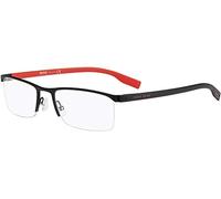 HUGO BOSS GAFAS DE VISTA BOSS 0610/N COLOR MATTE BLACK RED TALLA 55/145/19 PARA MAN