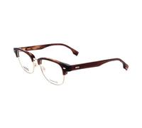 HUGO BOSS Gafas de Vista BOSS 1382 T5U GOLD BROWN HORN 50/19/145 Hombre