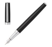 Hugo Boss Gear Icon - Pluma estilográfica, color negro
