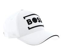 Hugo Boss Gorra para Hombre Pyer-Tennis of Court, 100 Blanco, Talla única