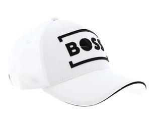 Hugo Boss Gorra para Hombre Pyer-Tennis of Court, 100 Blanco, Talla única