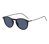 Hugo Boss Hombre BOSS 1309/S 807/KU Gafas de sol Acetato Negro Azul Redonda Normal