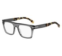 Hugo Boss Hombre BOSS 1597 ACI Monturas ópticas Plástico Gris/La Habana Cuadrada
