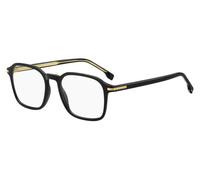 Hugo Boss Hombre BOSS 1629 807 Monturas ópticas Acetato Negro Cuadrada