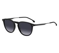Hugo Boss Hombre BOSS 1639/S ANS/9O Gafas de sol Acetato Negro Gris Redonda Sombreado