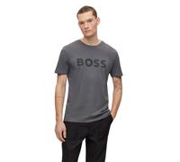 HUGO BOSS Hombre Camiseta Logo Estampado Casual Manga Corta Cuello Redondo