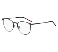 Hugo Boss Hombre HG 1290 OIT Monturas ópticas Acero Negro/Rojo Redonda