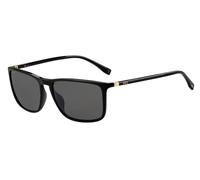 Hugo Boss Hombre Hugo Boss BOSS 0665/S/IT 2M2/IR Gafas de sol Acetato Negro Gris Cuadrada Normal