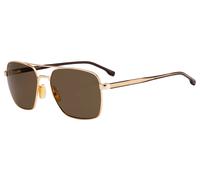 Hugo Boss Hombre Hugo Boss BOSS 1045/S/IT 000/70 Gafas de sol Metal Oro Marrón Cuadrada Normal