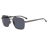 Hugo Boss Hombre Hugo Boss BOSS 1045/S/IT V81/IR Gafas de sol Metal Gris Gris Cuadrada Normal