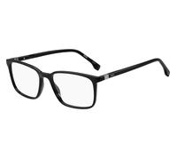 Hugo Boss Hombre Hugo Boss BOSS 1436 807 Monturas ópticas Acetato Negro Cuadrada